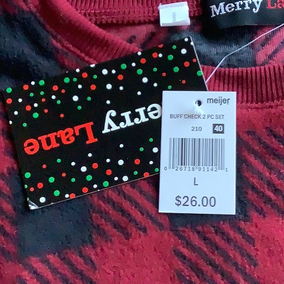 Plaid print two piece kids pajamas - Picture 7 of 10